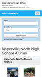 Mobile Screenshot of napervillenorthhighschool.org