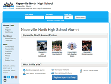 Tablet Screenshot of napervillenorthhighschool.org